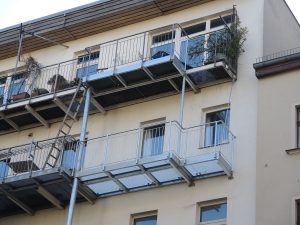 Kruppa Stahlbau - Erweiterungsbalkon