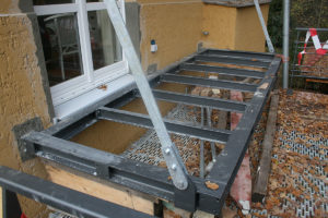 Kruppa Stahlbau - Balkonanbau