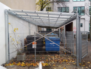 Kruppa Stahlbau - Müllplatzeinhausung